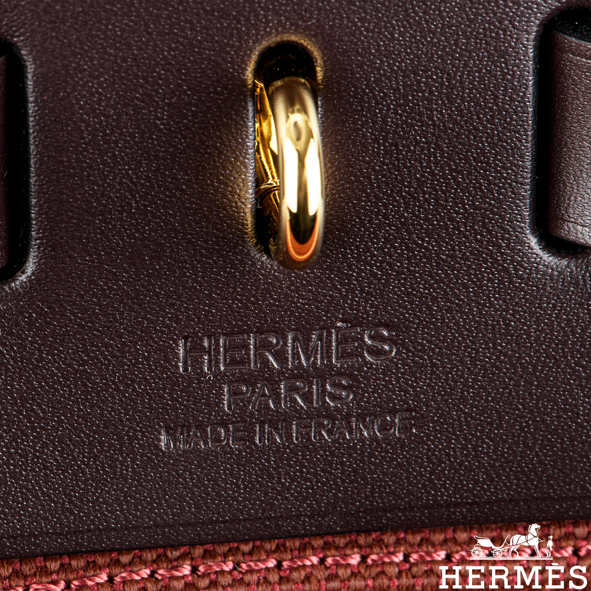New !! Hermes Herbag Zip 31 Rose Texas/ Rouge Sellier with PHW Full se –  Lady Honey